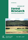 Annals of Forest Research杂志封面